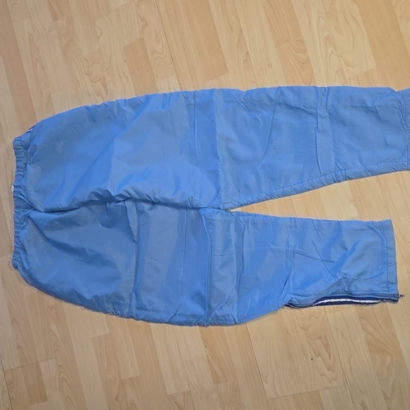 Vintage Russell Athletic Windbreaker Pants Made In Usa Caralina Blue Large - Picture 10 of 15